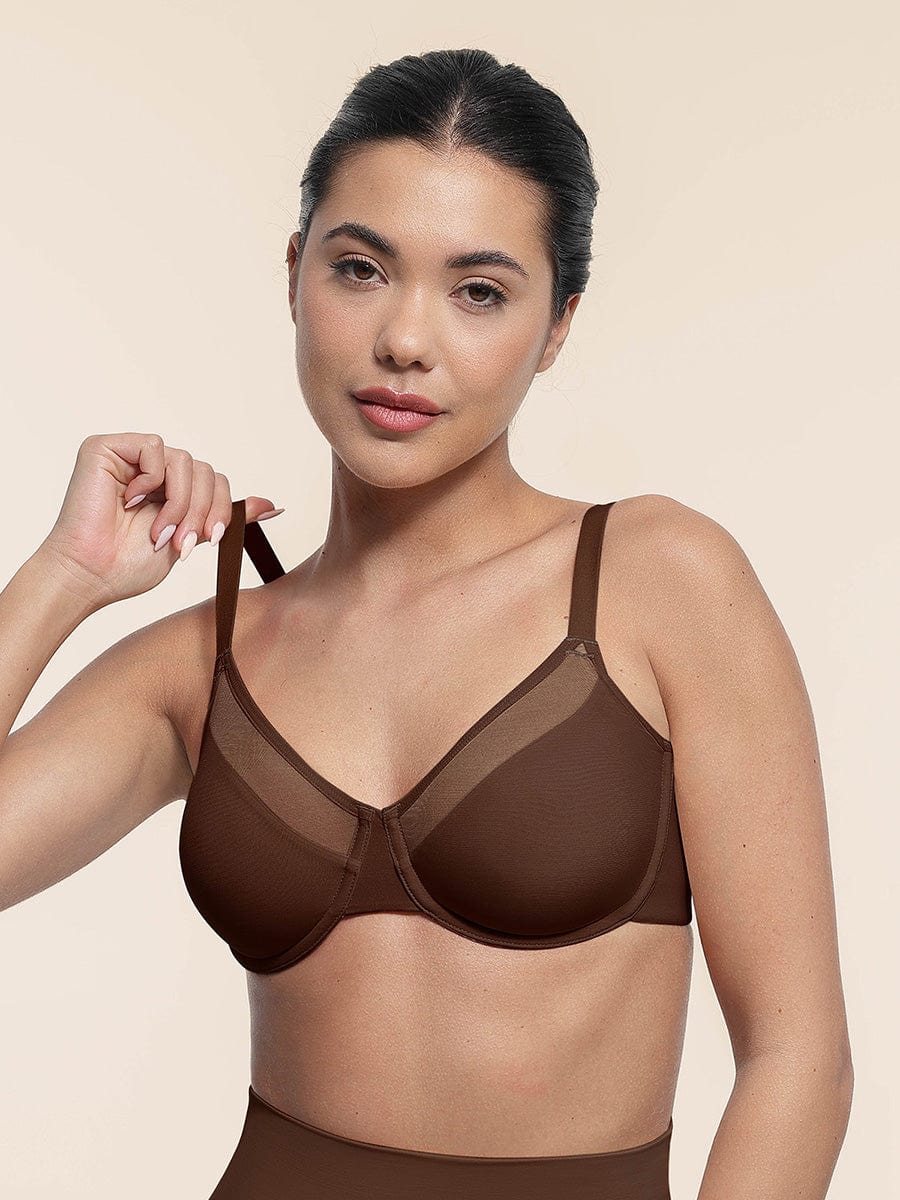 Full Coverage Unlined Underwire Bra