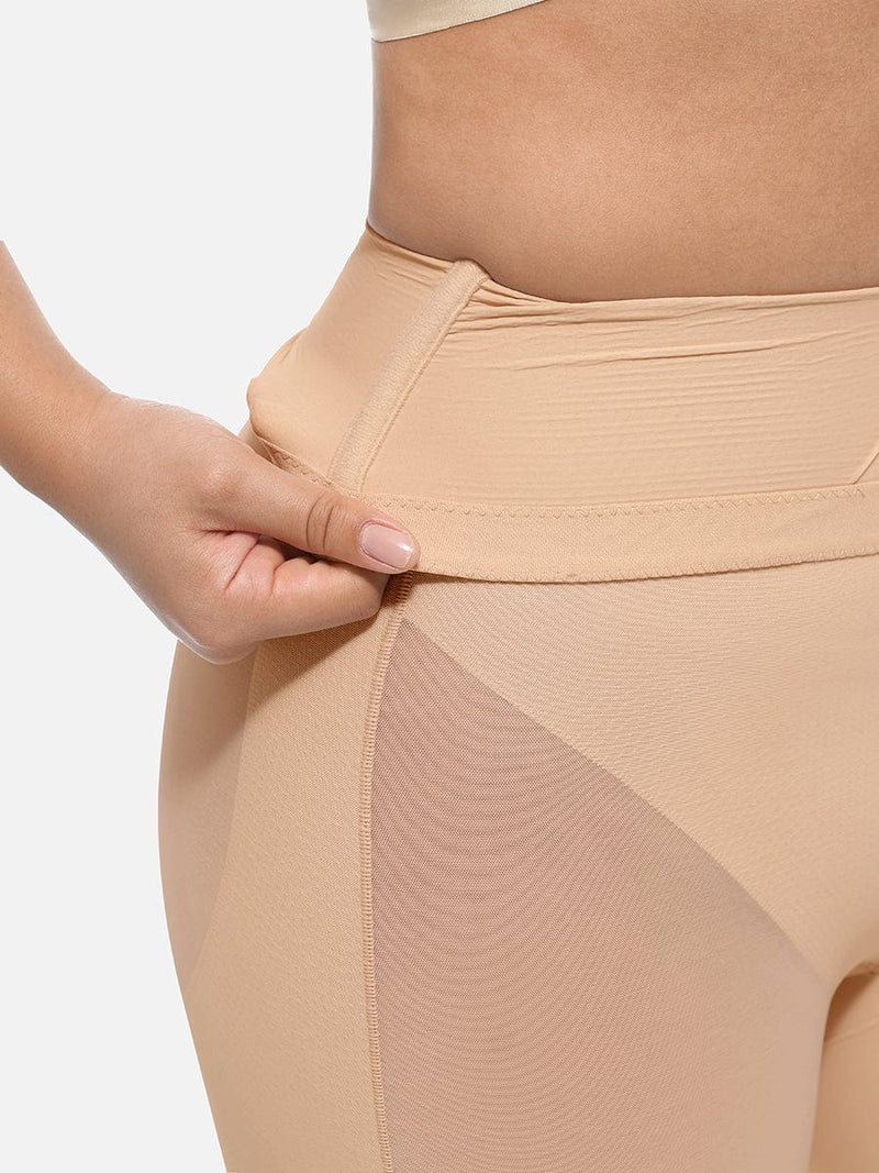 High-Waisted Mid-Thigh Shaper Shorts